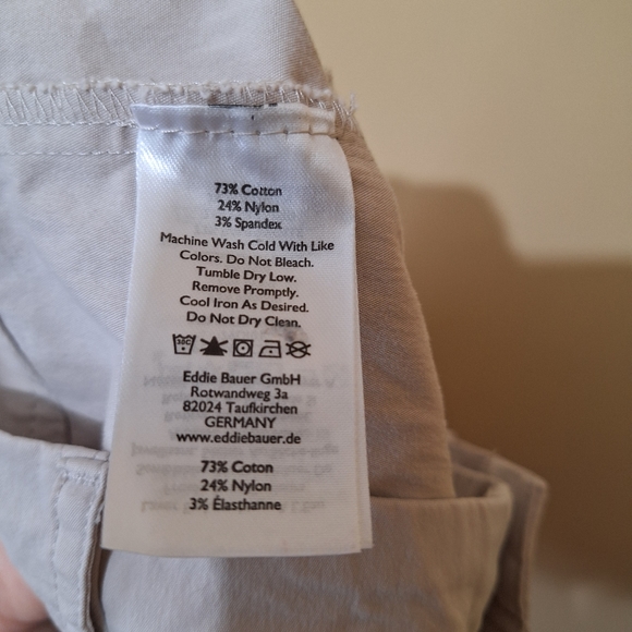 Eddie Bauer First Ascent Khaki Cargo Shorts - Picture 7 of 7